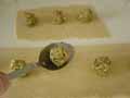 Adding tortelli mounds to pastry Adding tortelli mounds to pastry